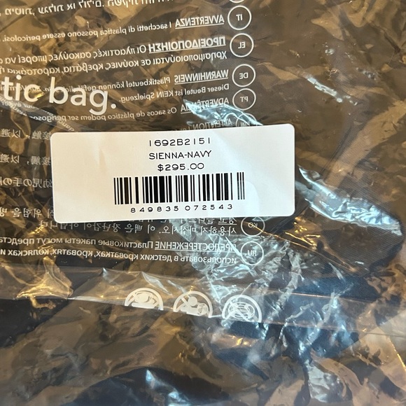 MZ Wallace Sienna Color: Navy - Picture 8 of 8